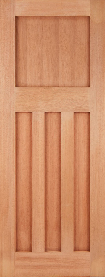 LPD Unfinished Hardwood DX30 Style External Door