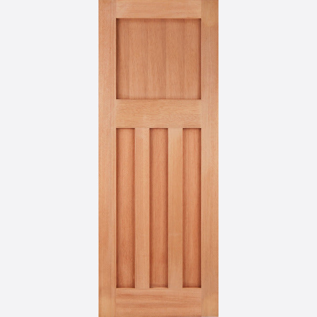 LPD Unfinished Hardwood DX30 Style External Door