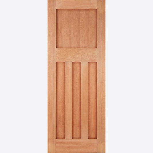 LPD Unfinished Hardwood DX30 Style External Door