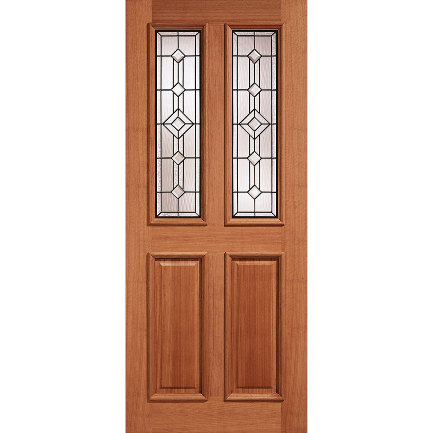 LPD Hardwood Derby 2L Glazed External Door