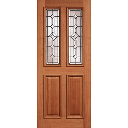LPD Hardwood Derby 2L Glazed External Door