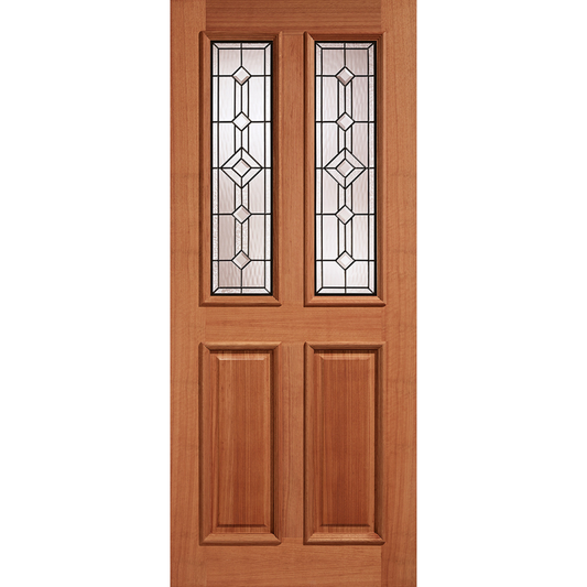 LPD Hardwood Derby 2L Glazed External Door
