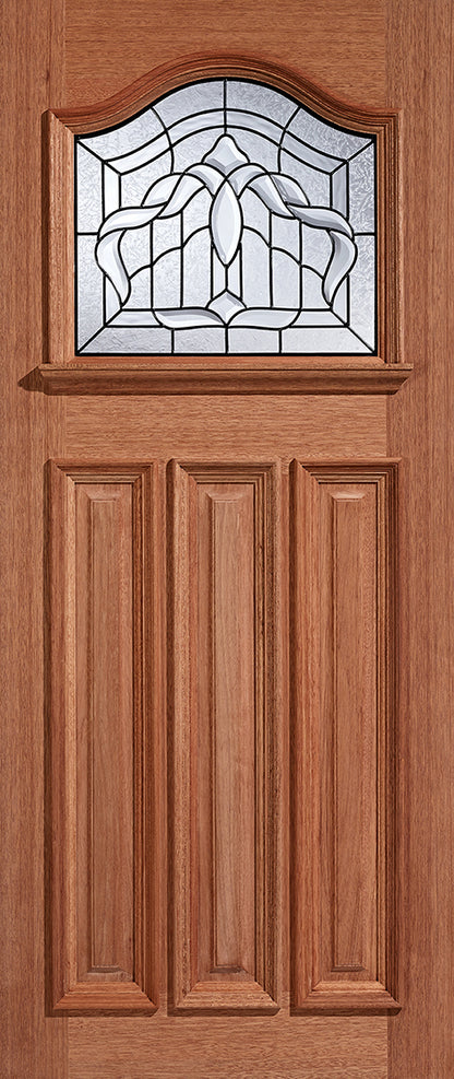 LPD Hardwood Estate Crown 1L Glazed External Door