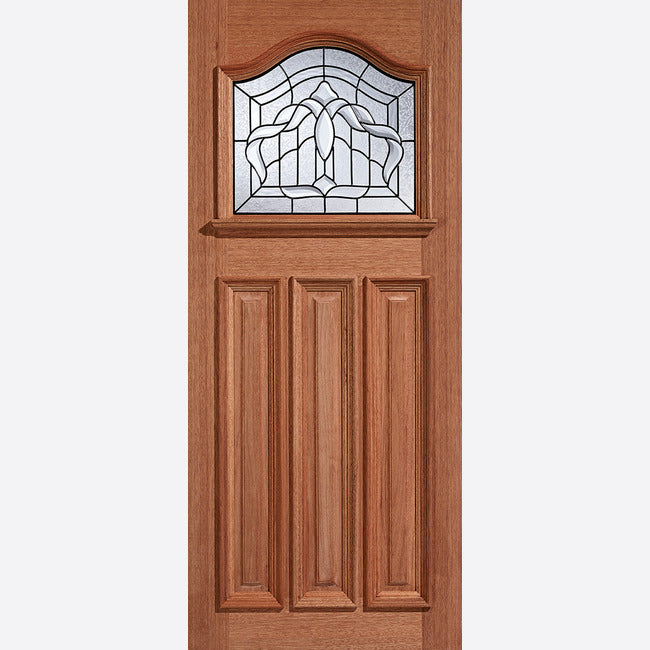 LPD Hardwood Estate Crown 1L Glazed External Door