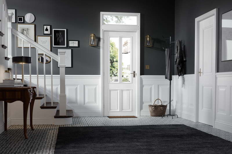LPD Hardwood Islington M & T Unglazed External Door