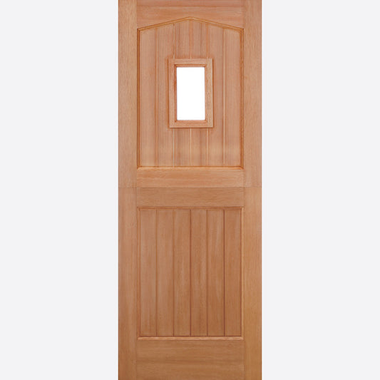 LPD Hardwood Stable 1L Glazed External Door