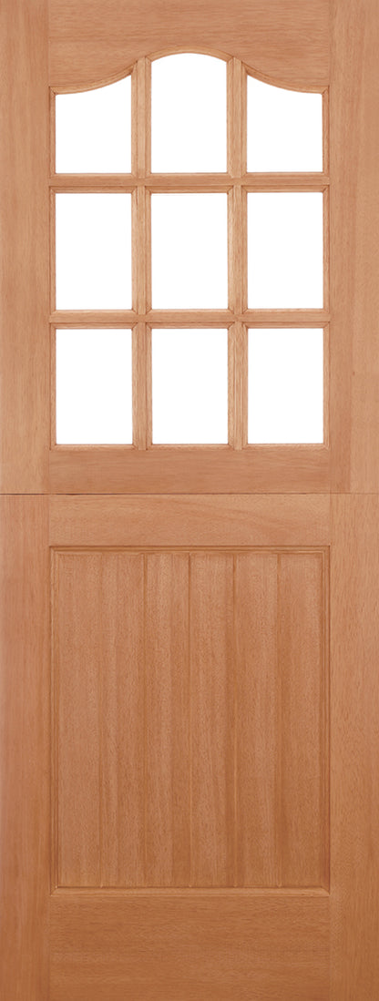 LPD Hardwood Stable 9L Glazed External Door