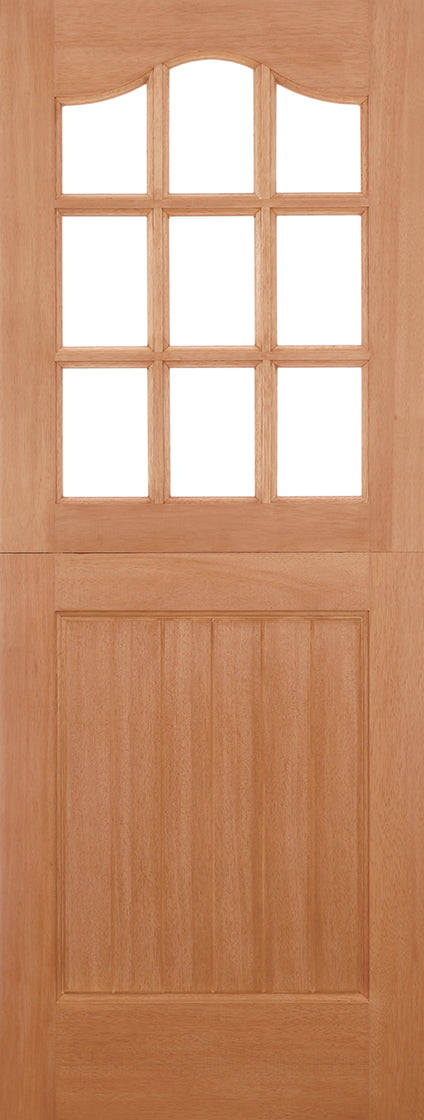 LPD Hardwood Stable 9L Glazed External Door