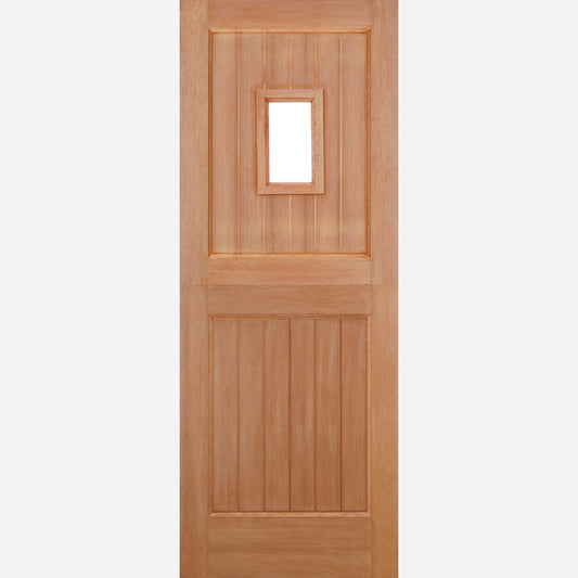 LPD Hardwood Stable 1L Unglazed External Door