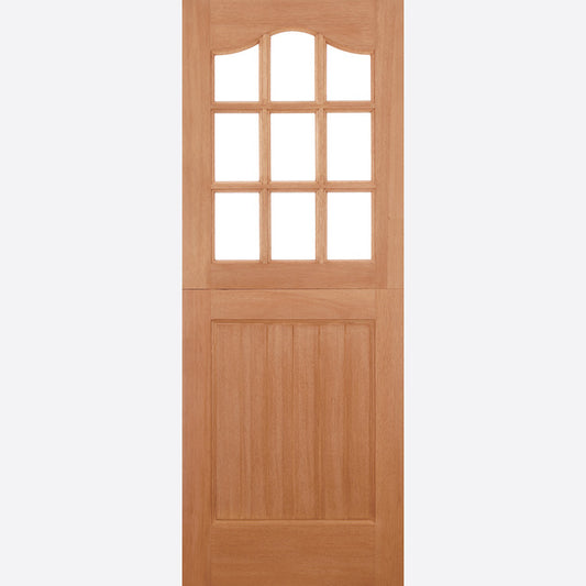 LPD Hardwood Stable 9L Glazed External Door