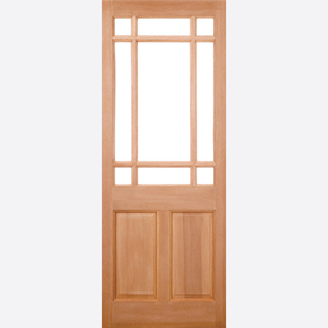 LPD Hardwood Warwick Unglazed External Door