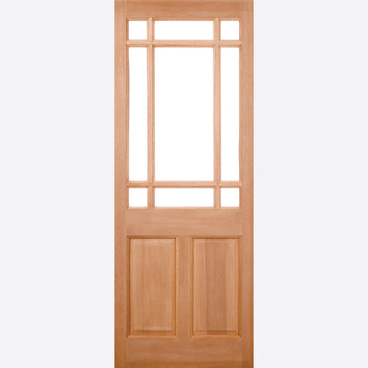 LPD Hardwood Warwick Unglazed External Door