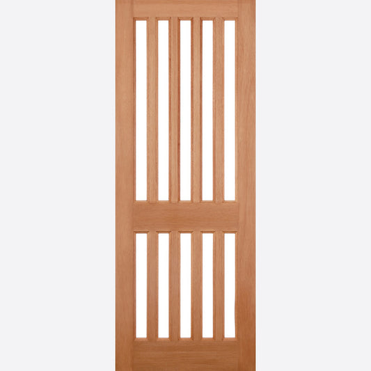 LPD Hardwood Windsor Unglazed External Door
