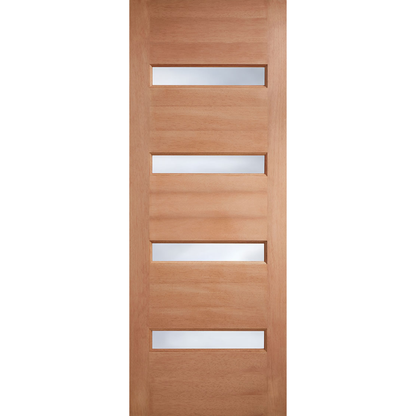 LPD Hardwood Balham Frosted Glazed External Door