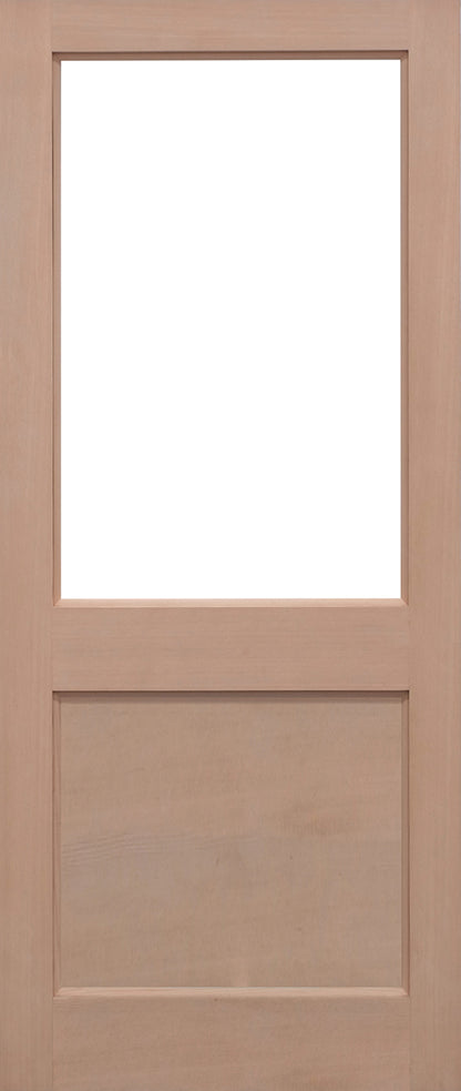LPD Hardwood Hemlock 2XG Unglazed External Door
