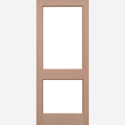 LPD Hardwood Hemlock 2XGG Unglazed External Door