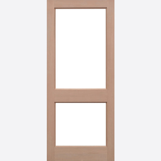 LPD Hardwood Hemlock 2XGG Unglazed External Door
