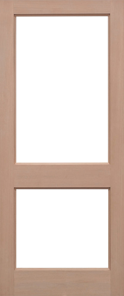 LPD Hardwood Hemlock 2XGG Unglazed External Door