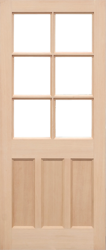 LPD Hardwood Hemlock KXT Unglazed External Door