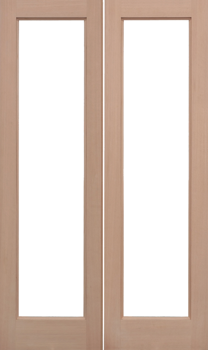 LPD Hemlock Pattern 20 Unglazed External Door Pair