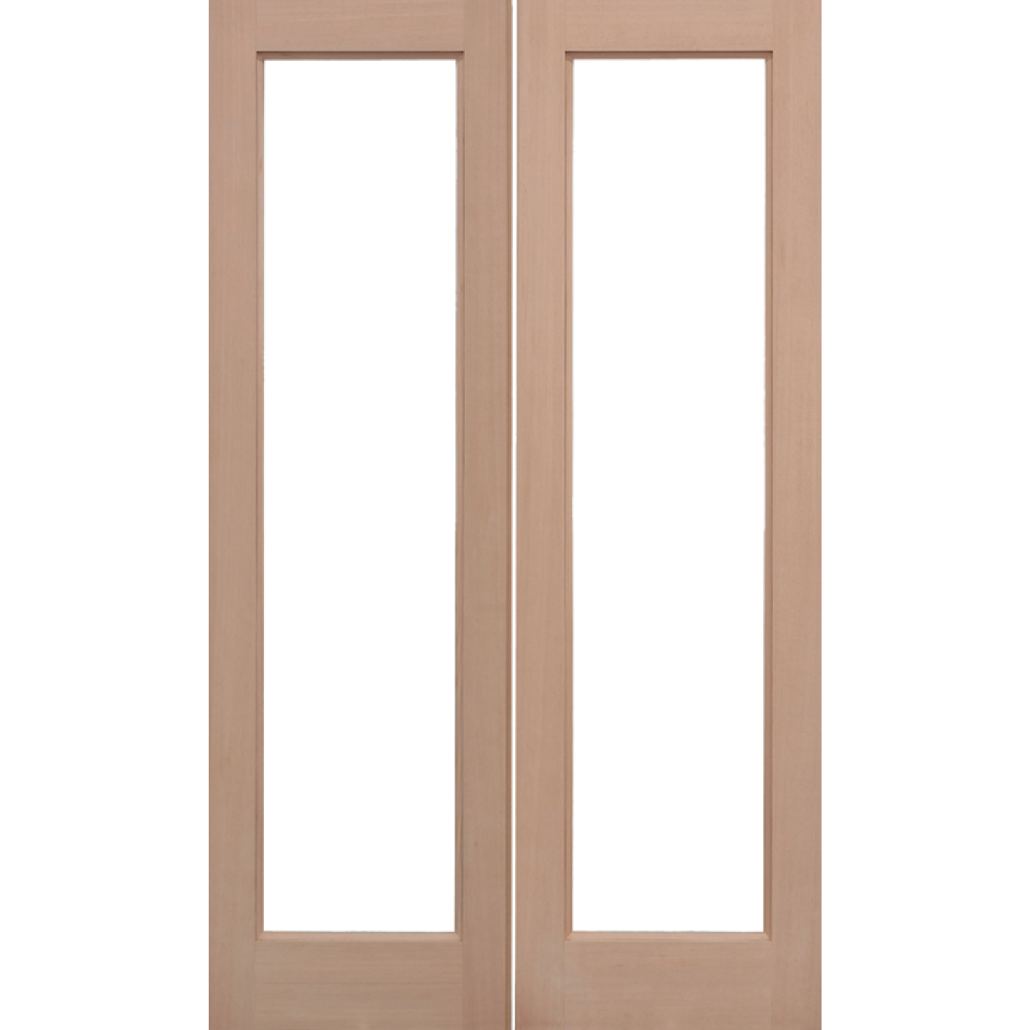 LPD Hemlock Pattern 20 Unglazed External Door Pair