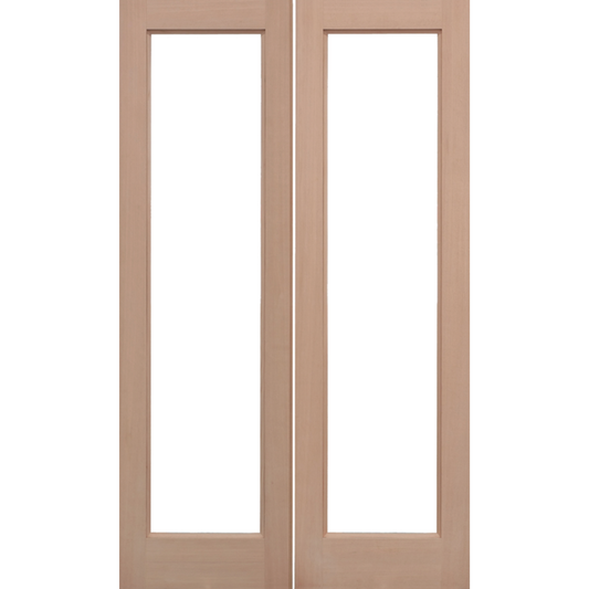 LPD Hemlock Pattern 20 Unglazed External Door Pair