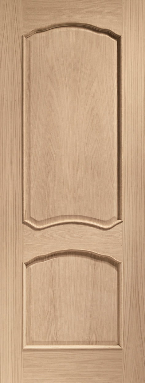 Internal Oak Louis Door with Raised Mouldings