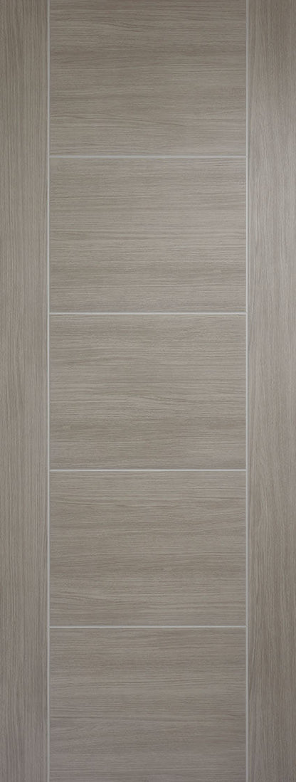 LPD Prefinished Light Grey Laminate Vancouver 5P Internal Door