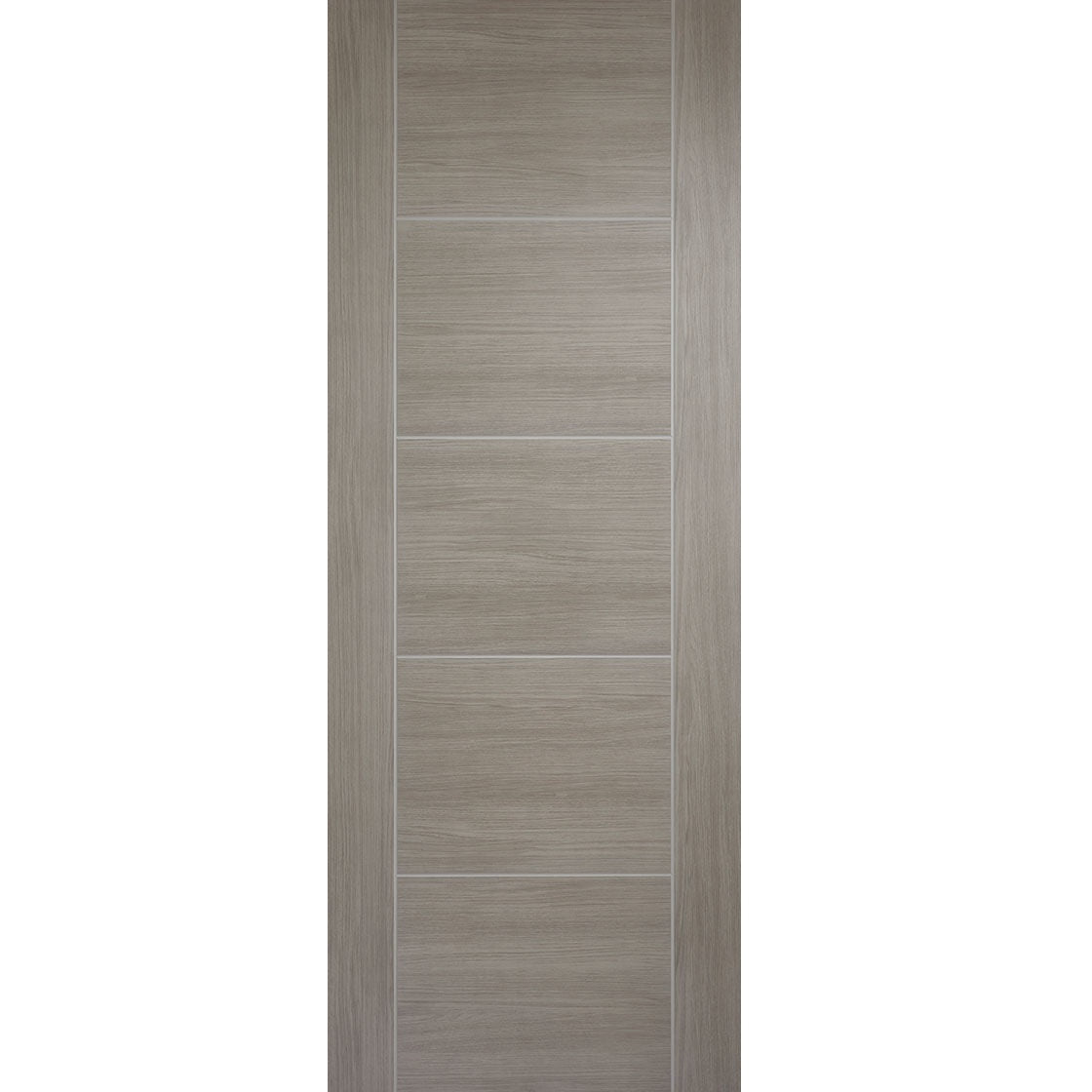 Prefinished Light Grey Laminate Vancouver 5P Internal Door