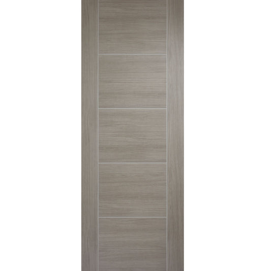 LPD Prefinished Light Grey Laminate Vancouver 5P Internal Door