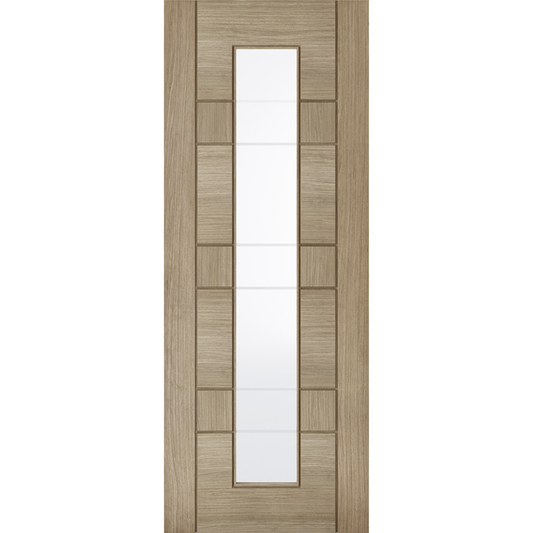 LPD Light Grey Edmonton Glazed 1L Internal Door