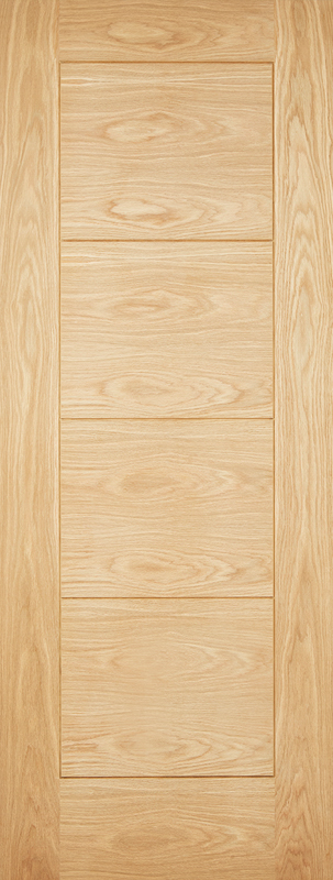 LPD Oak Modica 4 Panel External Door