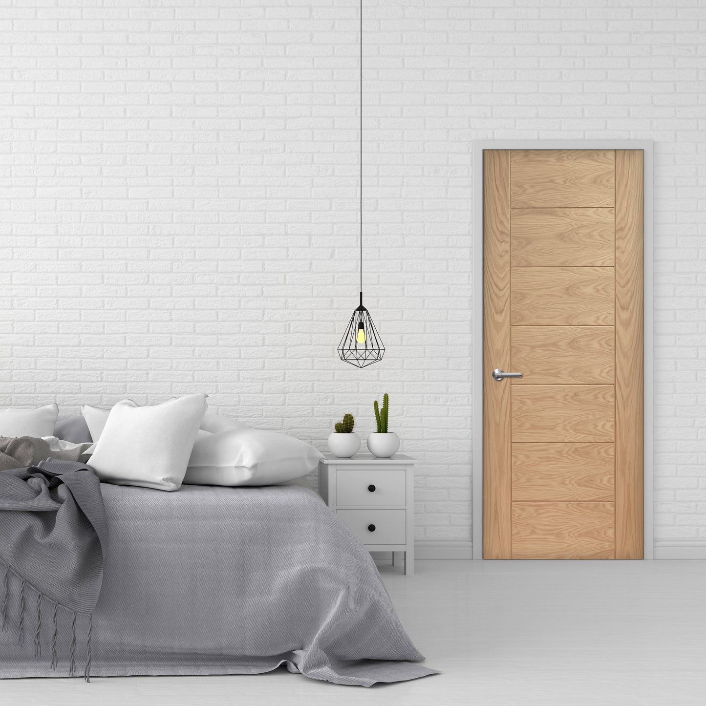 Palermo Original Internal Oak 60 Minute Fire Door