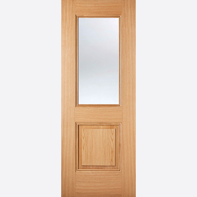 Prefinished Oak Arnhem Glazed Internal Door