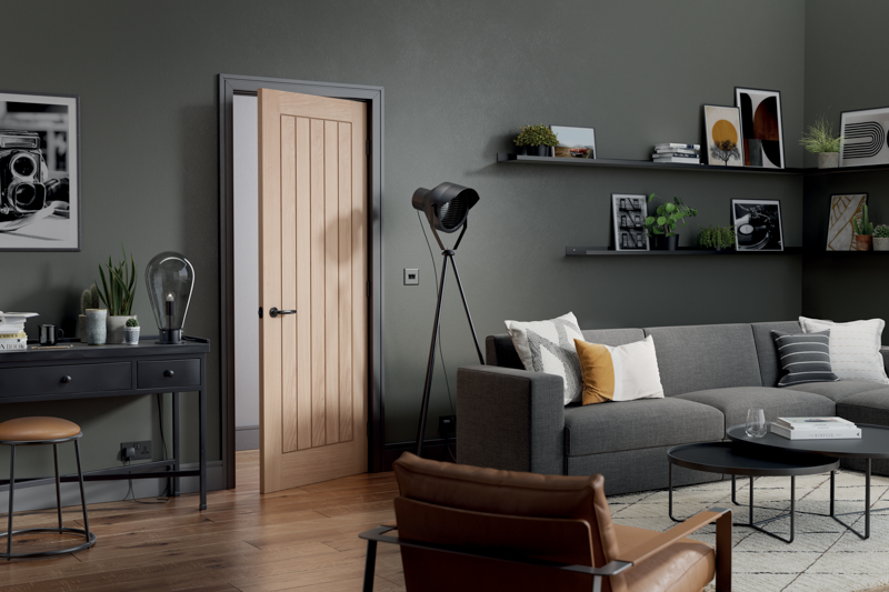 LPD Prefinished Oak Belize FD60 Internal Fire Door