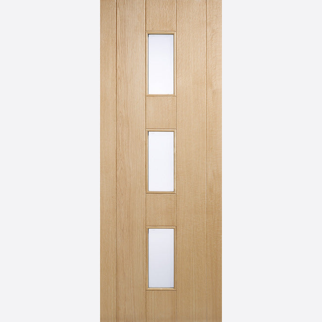 Oak Copenhagen Glazed External Door