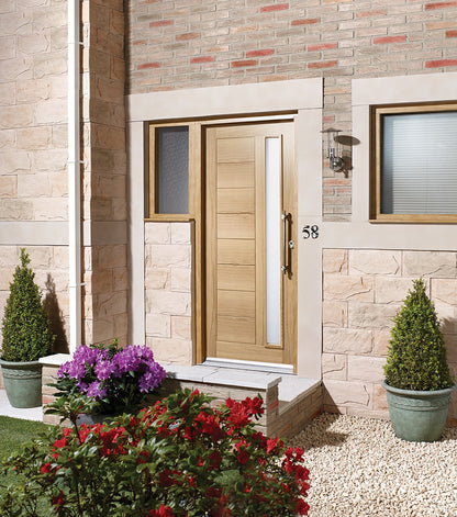 LPD Oak Goodwood 1L Glazed External Door