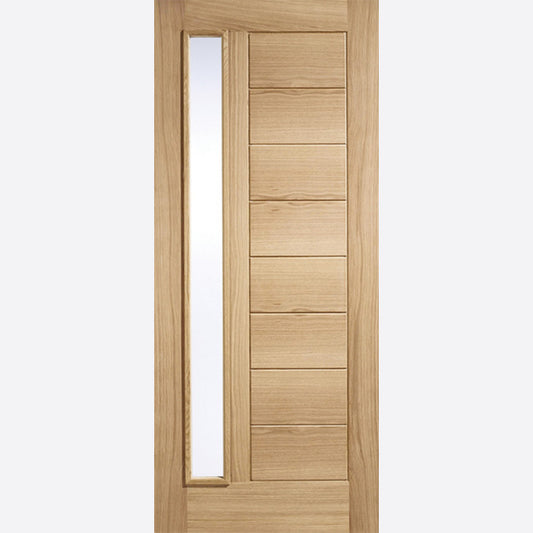 LPD Oak Goodwood 1L Glazed External Door