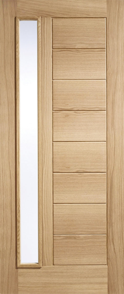 LPD Oak Goodwood 1L Glazed External Door