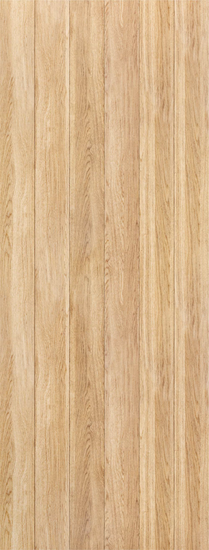 LPD Unfinished Oak Ledged Internal Door