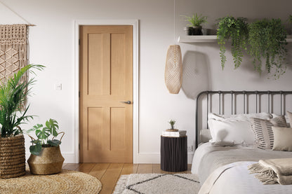 LPD Prefinished Oak London FD30 Internal Fire Door