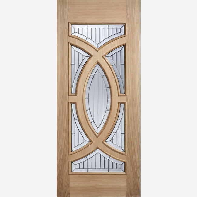 LPD Oak Majestic Glazed External Door
