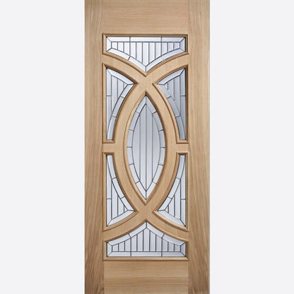 LPD Oak Majestic Glazed External Door