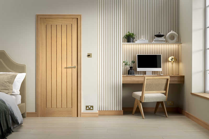 LPD Unfinished Oak Mexicano Internal Door