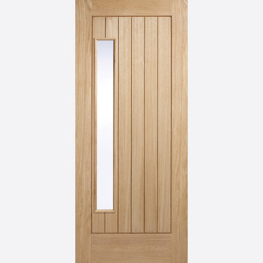 LPD Oak Newbury 1L Glazed External Door