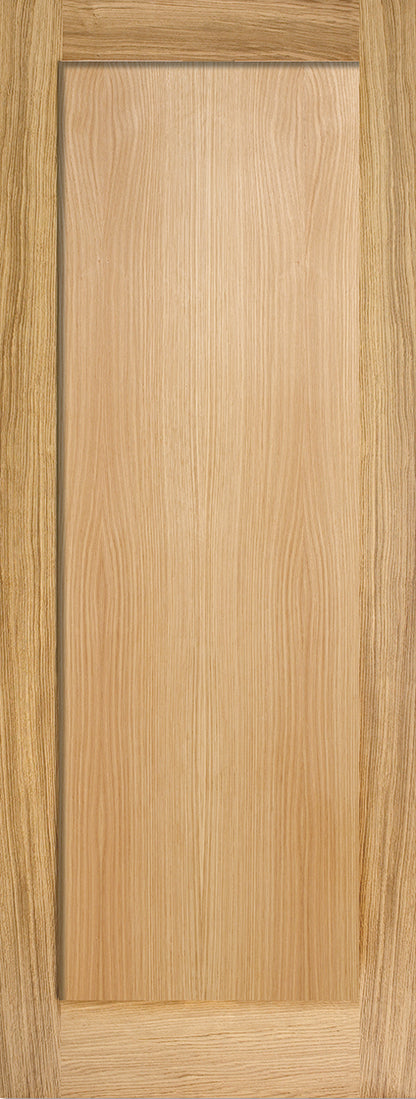 LPD Unfinished Oak Pattern 10 One Panel Internal Door