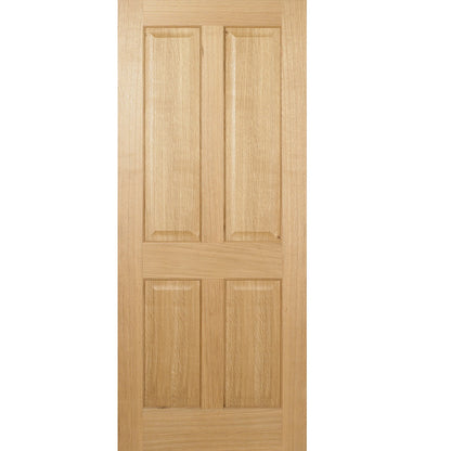 LPD Prefinished Oak Regency 4P FD30 Internal Fire Door