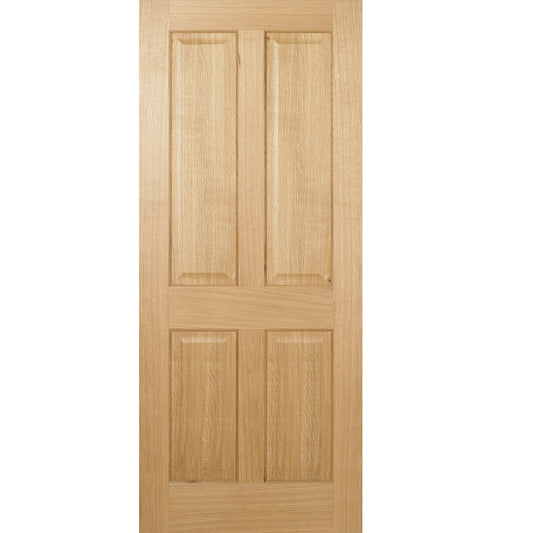 LPD Prefinished Oak Regency 4P FD30 Internal Fire Door
