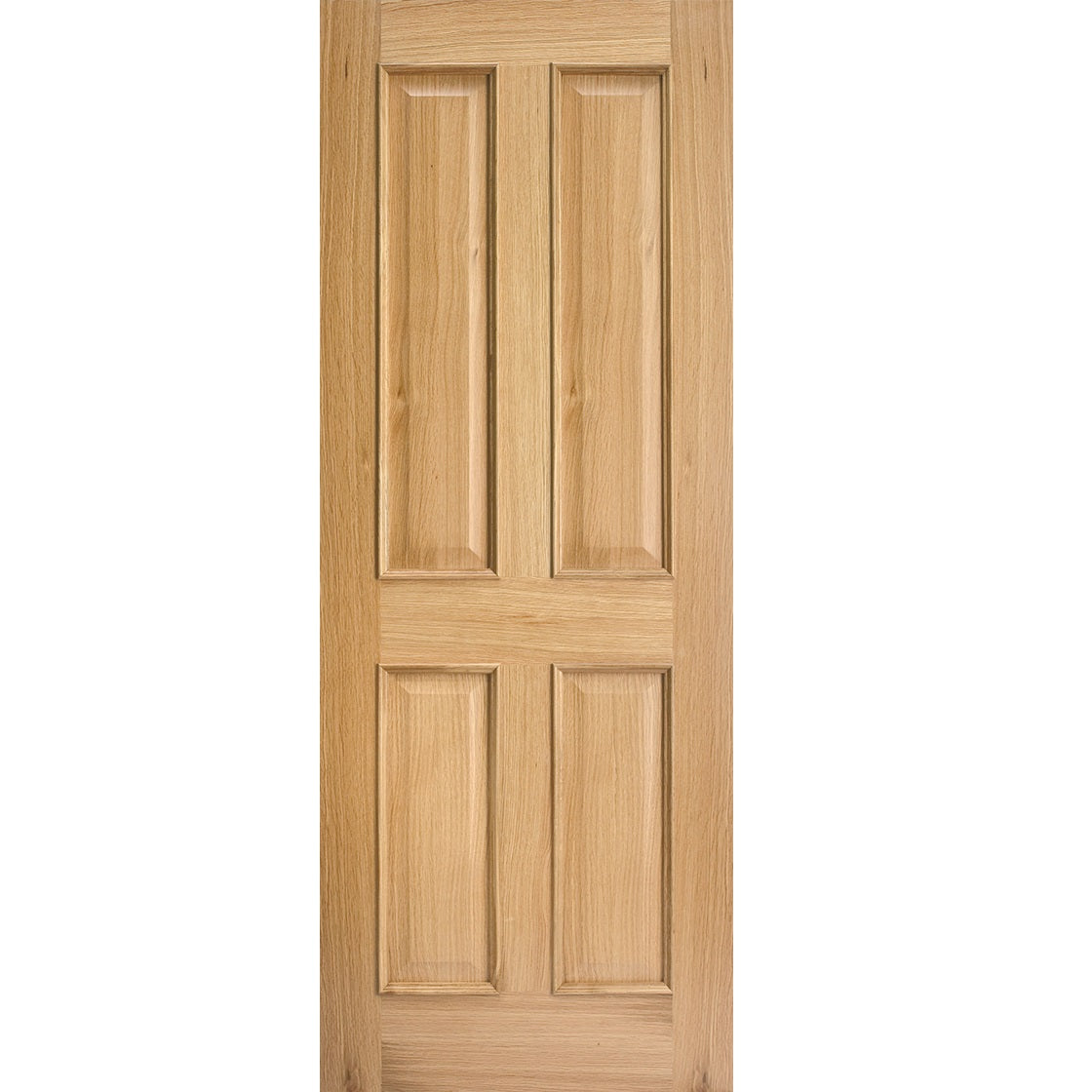 LPD Unfinished Oak Regency 4P FD30 RM2S Internal Fire Door