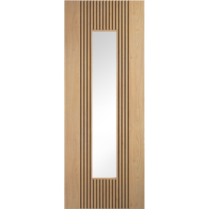 LPD Prefinished Oak Sydney Glazed Internal Door